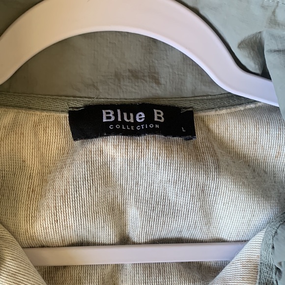 BLUE B PULL OVER FLUFFY JACKET - Picture 10 of 10